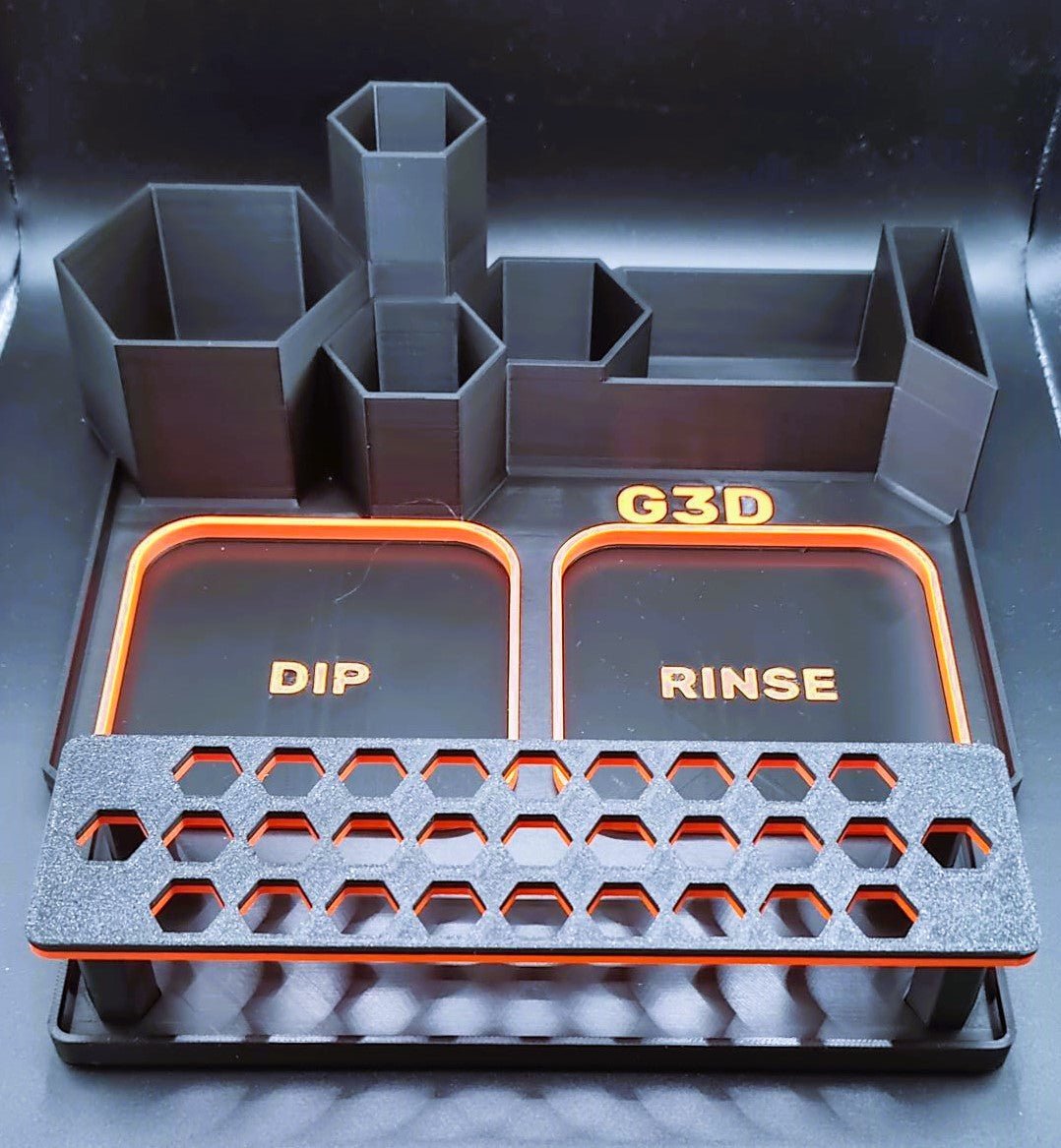 G3D Coral fragging station, hex plate, coral clamp